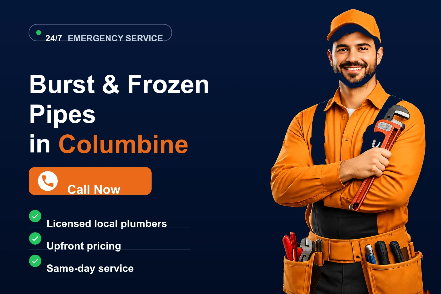 Burst & Frozen Pipes in Columbine