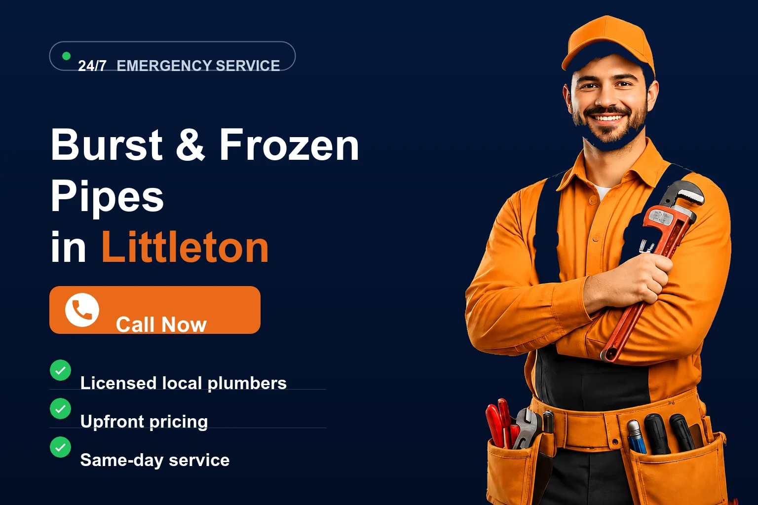 Burst & Frozen Pipes in Littleton