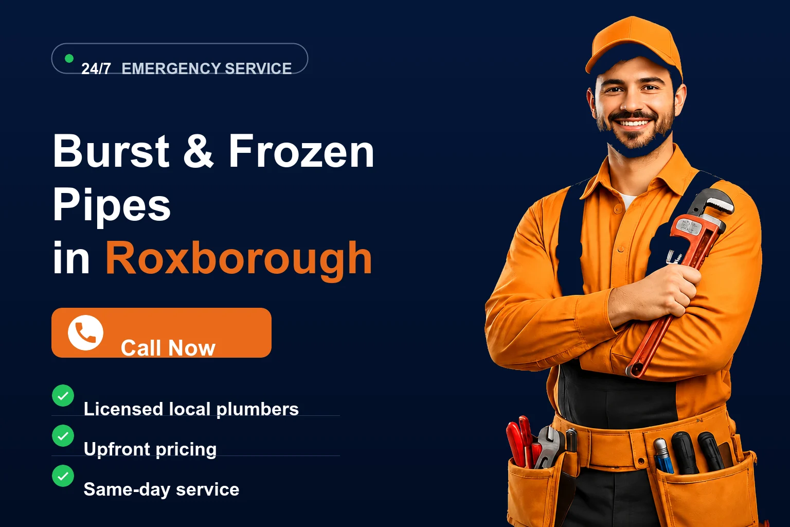 Burst & Frozen Pipes in Roxborough