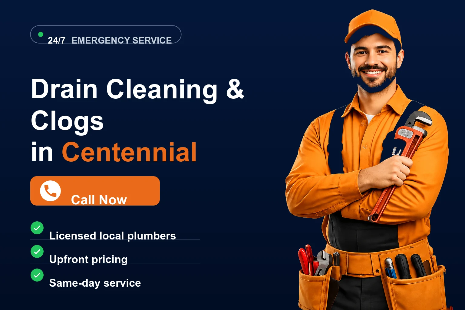 Drain Cleaning & Clogs in Centennial