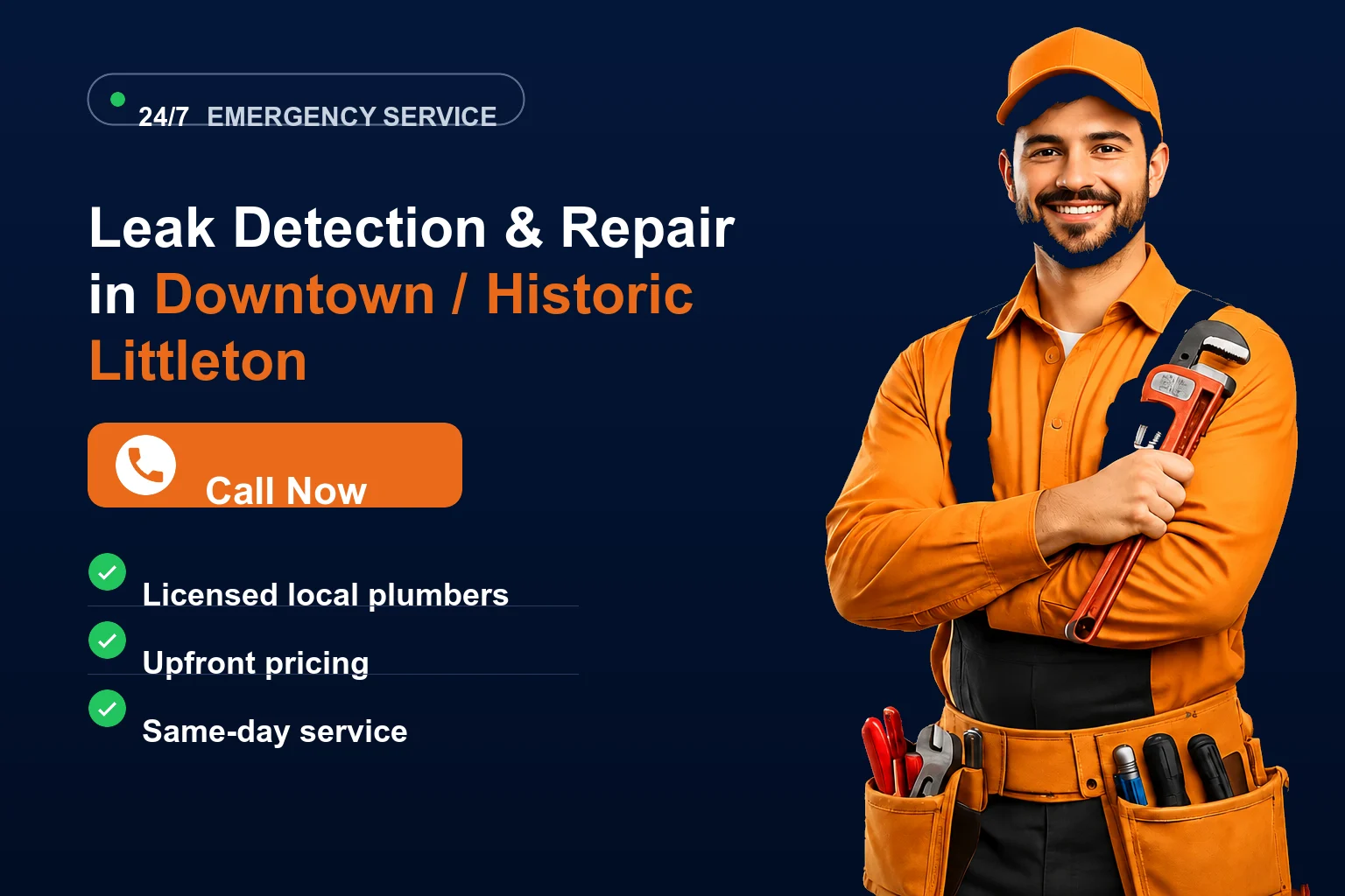 Leak Detection & Repair in Downtown / Historic Littleton