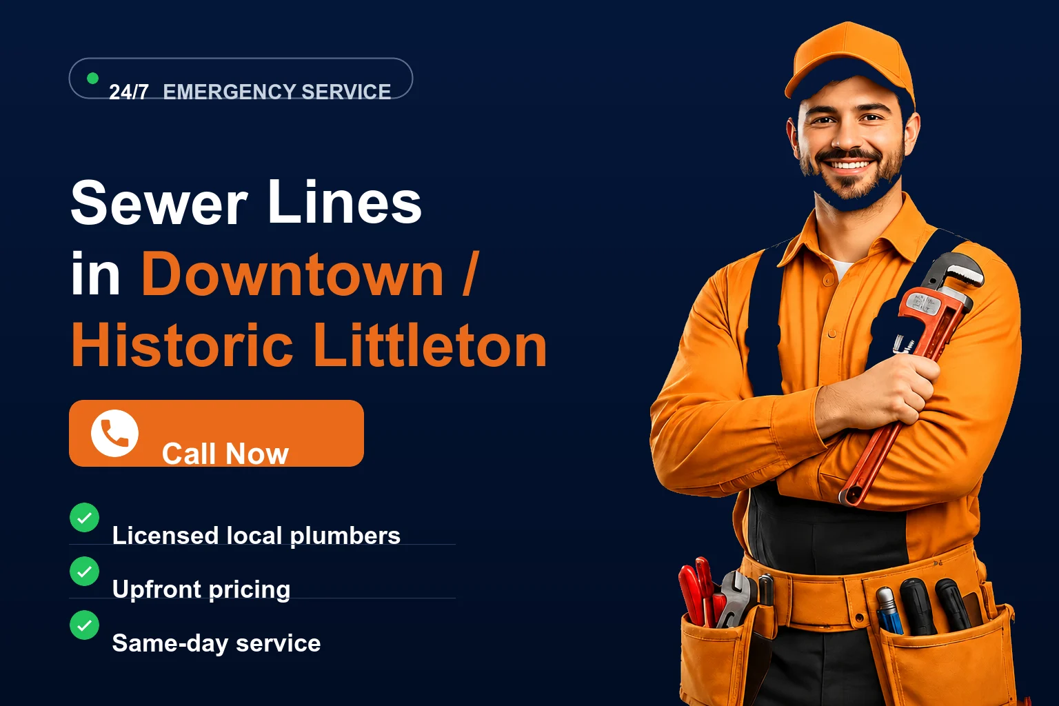 Sewer Lines in Downtown / Historic Littleton