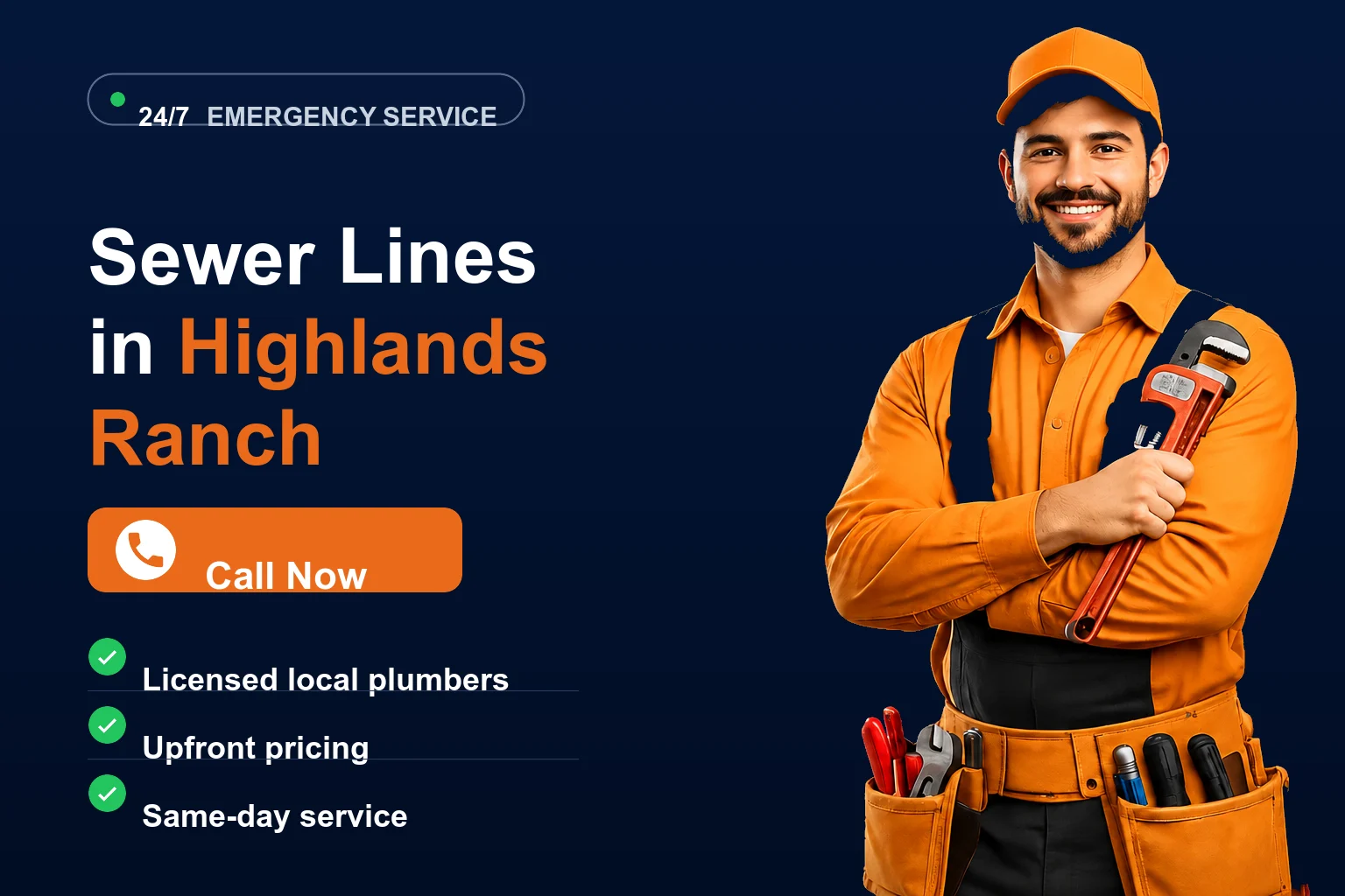Sewer Lines in Highlands Ranch