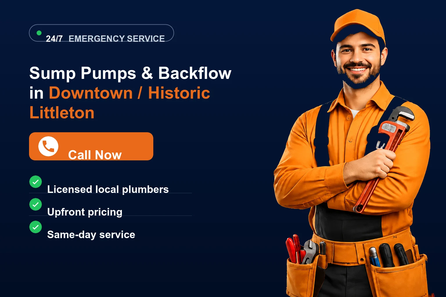 Sump Pumps & Backflow in Downtown / Historic Littleton