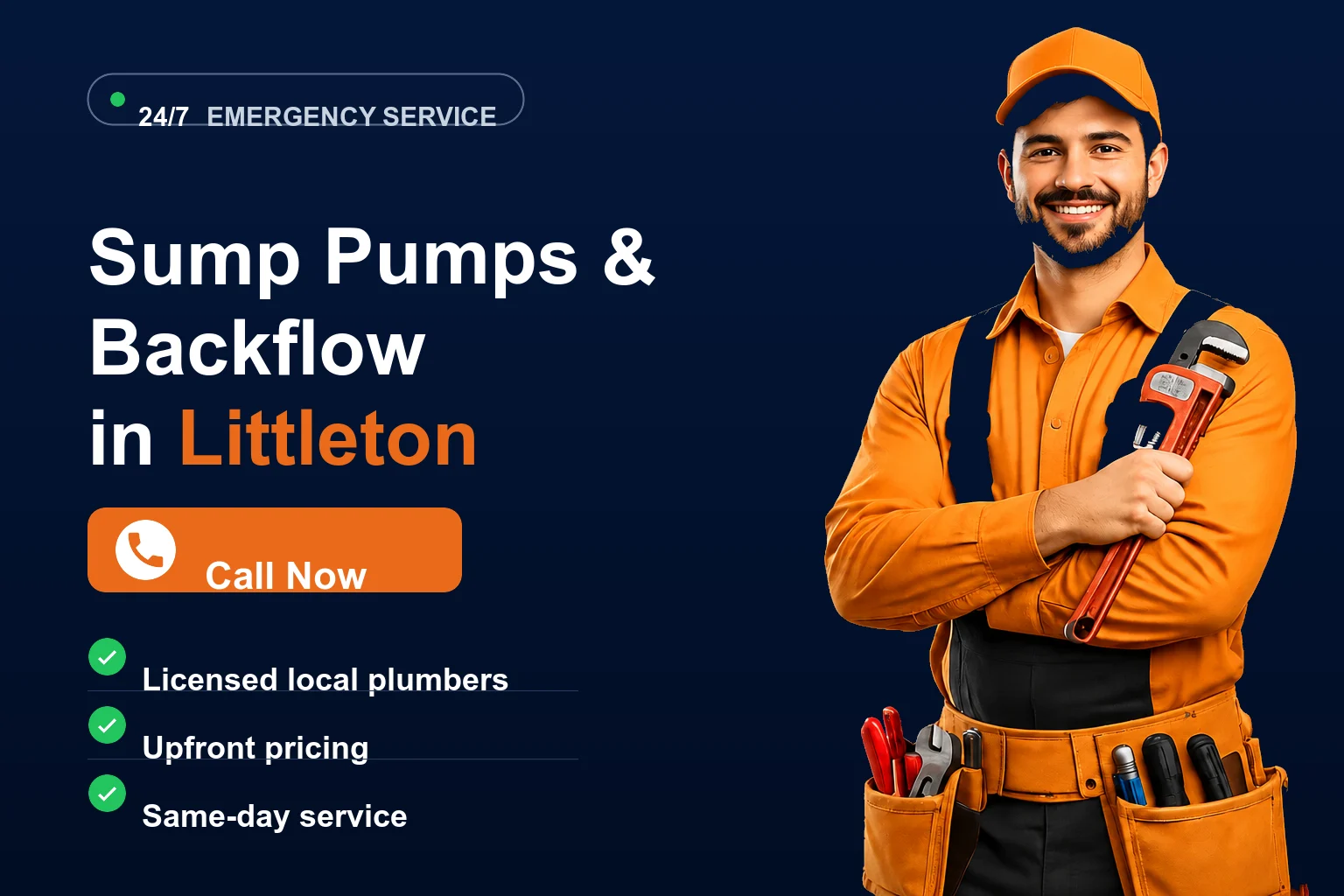 Sump Pumps & Backflow in Littleton