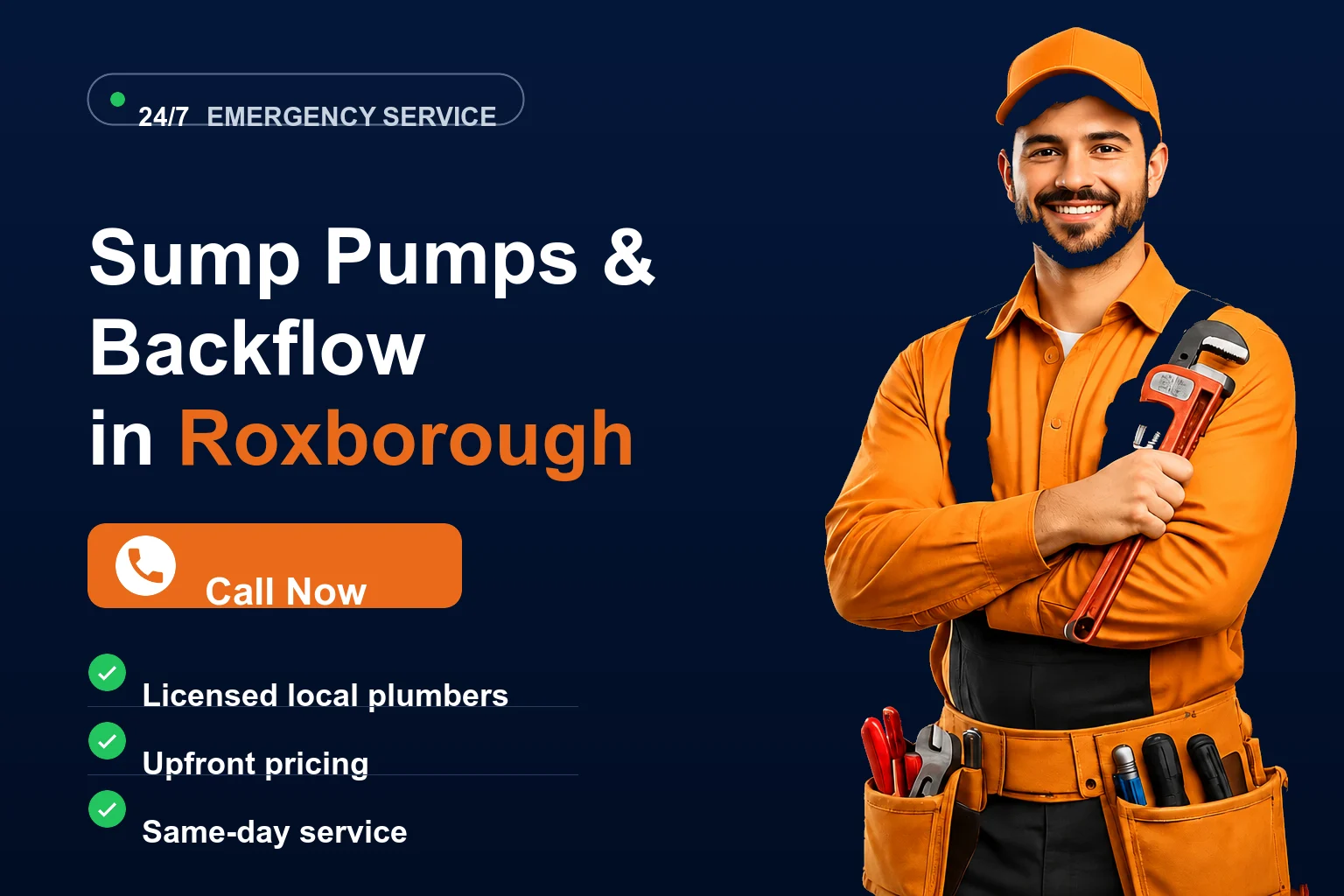 Sump Pumps & Backflow in Roxborough