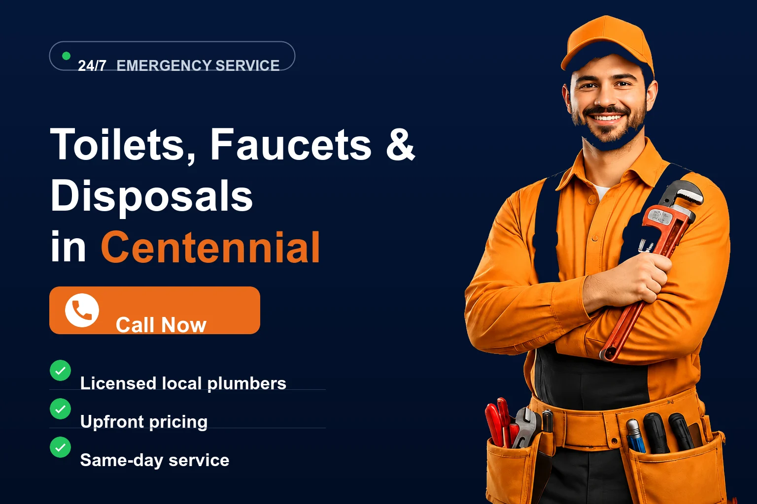 Toilets, Faucets & Disposals in Centennial